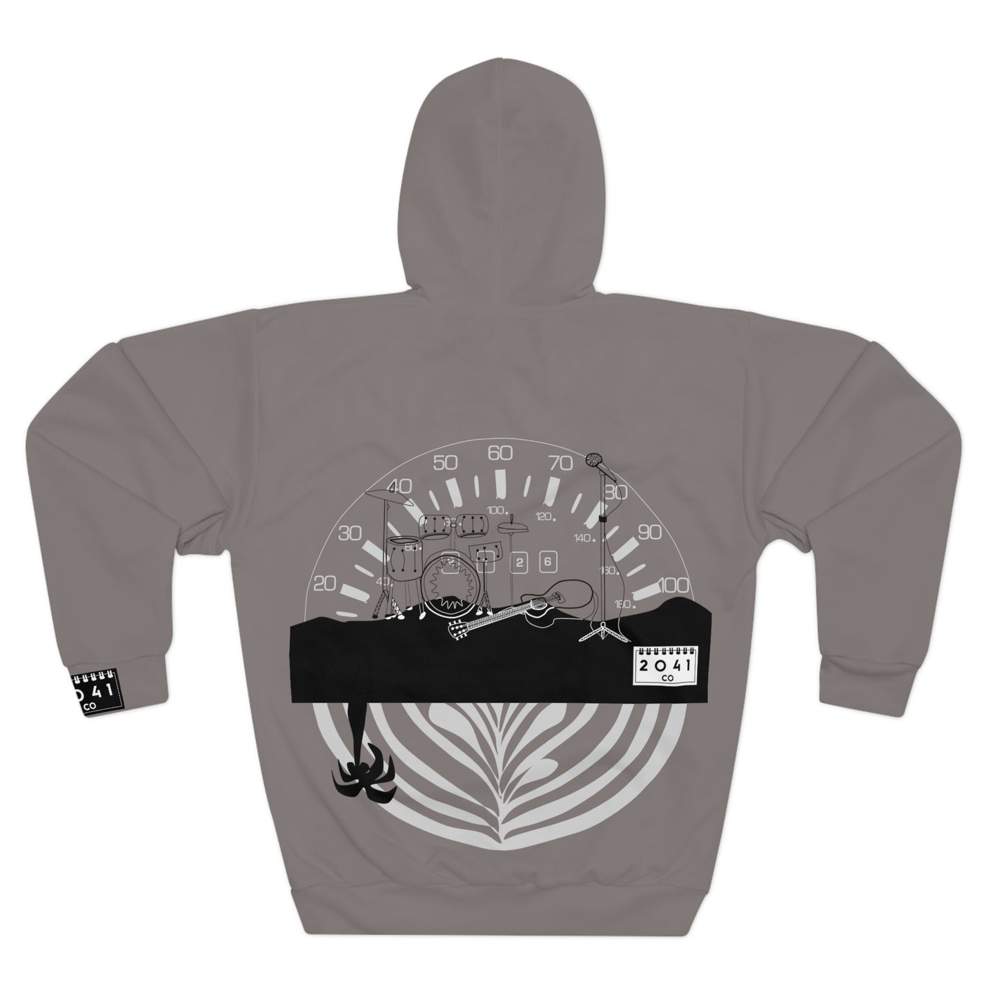 2041 CO UNISEX EVERYDAY HOODIE | LOS ANGELES - GR - 2041co